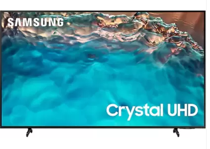 Samsung 163cm (65) 4K Ultra HD LED Smart TV UA65BU8000KLXL Image