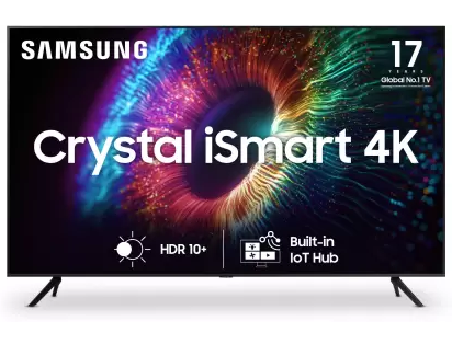 Samsung Crystal 4K iSmart 108cm (43) Ultra HD LED Smart TV UA43CUE60AKLXL Image