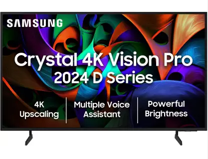 Samsung Crystal 4K Vision Pro 108cm (43) HD LED Smart TV UA43DUE76AKLXL Image