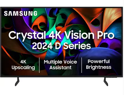 Samsung Crystal 4K Vision Pro 138cm (55) HD LED Smart TV UA55DUE76AKLXL Image