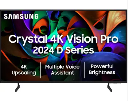 Samsung Crystal 4K Vision Pro 16cm (65) HD LED Smart TV UA65DUE76AKLXL Image