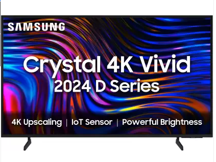 Samsung Crystal 4K Vivid 108cm (43) HD LED Smart TV UA43DUE70BKLXL Image