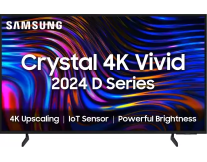 Samsung Crystal 4K Vivid 125cm (50) HD LED Smart TV UA50DUE70BKLXL Image