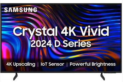 Samsung Crystal 4K Vivid 138cm (55) HD LED Smart TV UA55DUE70BKLXL Image