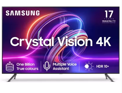 Samsung Crystal Vision 4K iSmart 138cm (55) HD LED Smart TV UA55CUE70AKLXL Image