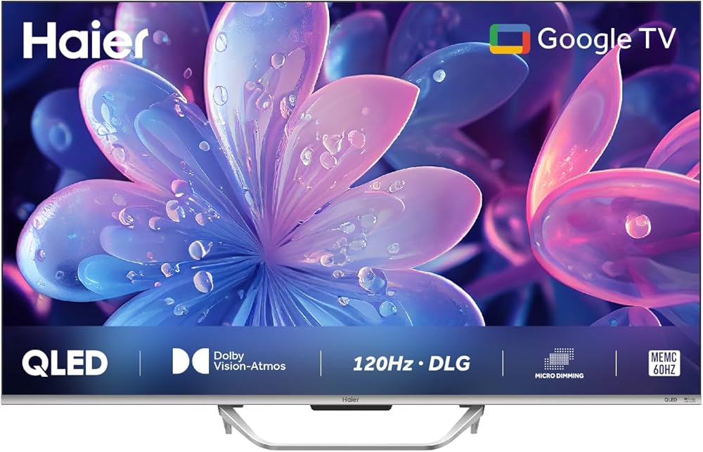 Haier 109cm (43) 4K Ultra HD Smart Google TV 43S800QT Image