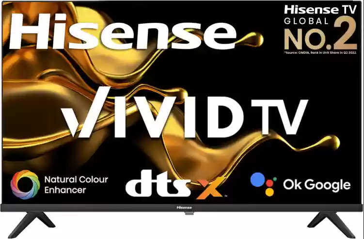 Hisense 108cm (43) Full HD LED Smart Android TV 43A4G Image