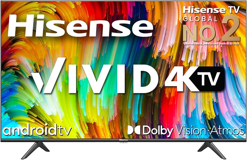 Hisense 126cm (50) 4K Ultra HD LED Smart Android TV 50A6GE Image