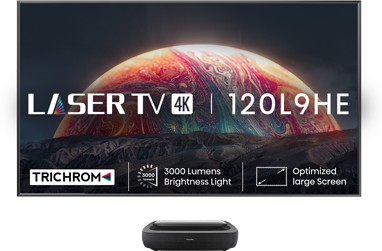 Hisense 305cm (120) 4K Ultra HD Smart Laser TV 120L9HE Image