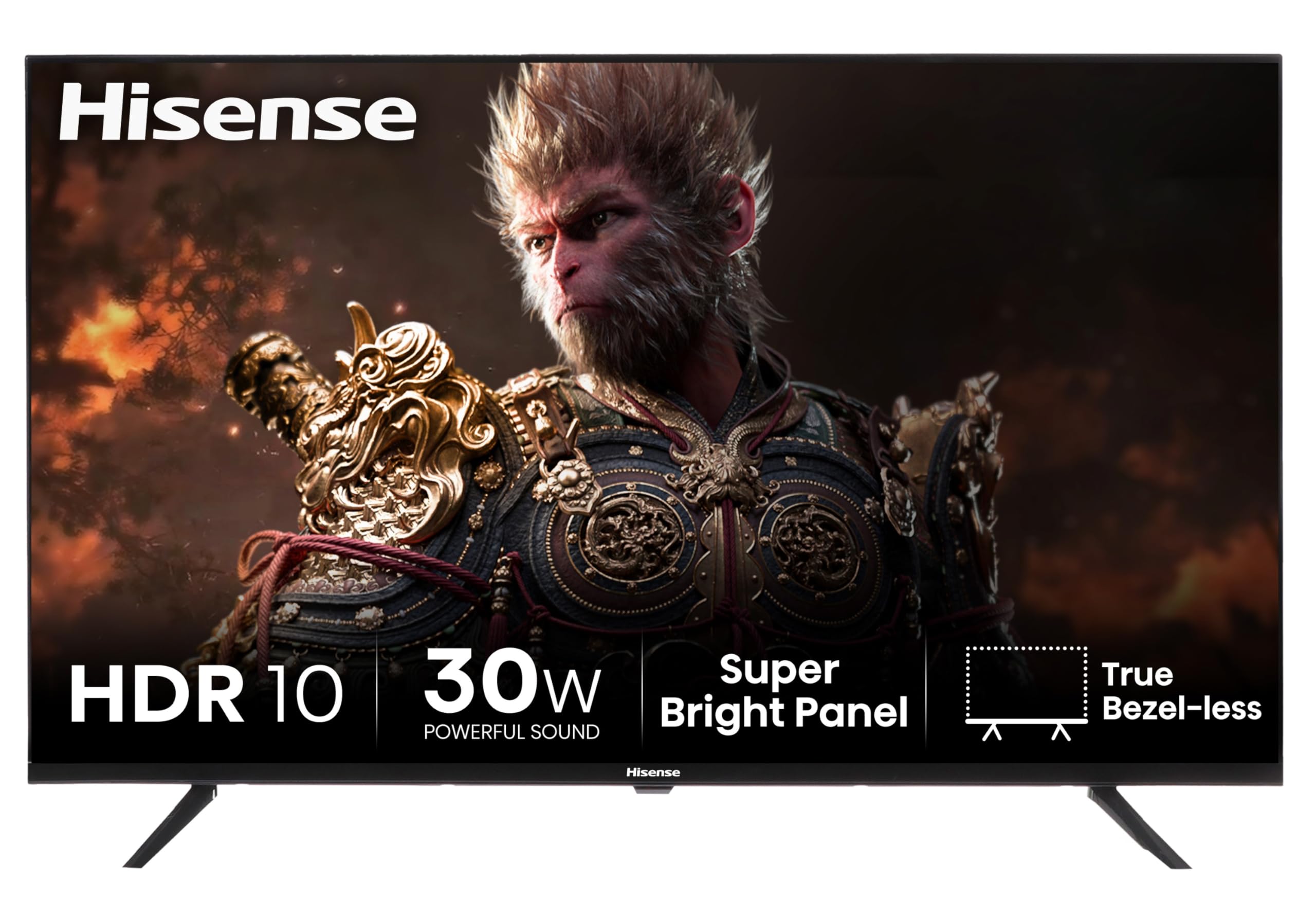 Hisense 80cm (32) HD Ready LED Smart Google TV 32E43N Image