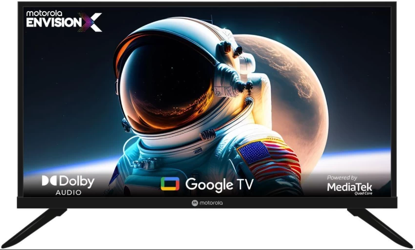 Motorola 80cm (32) HD Ready LED Smart Google TV 32HDGDMBSXP Image