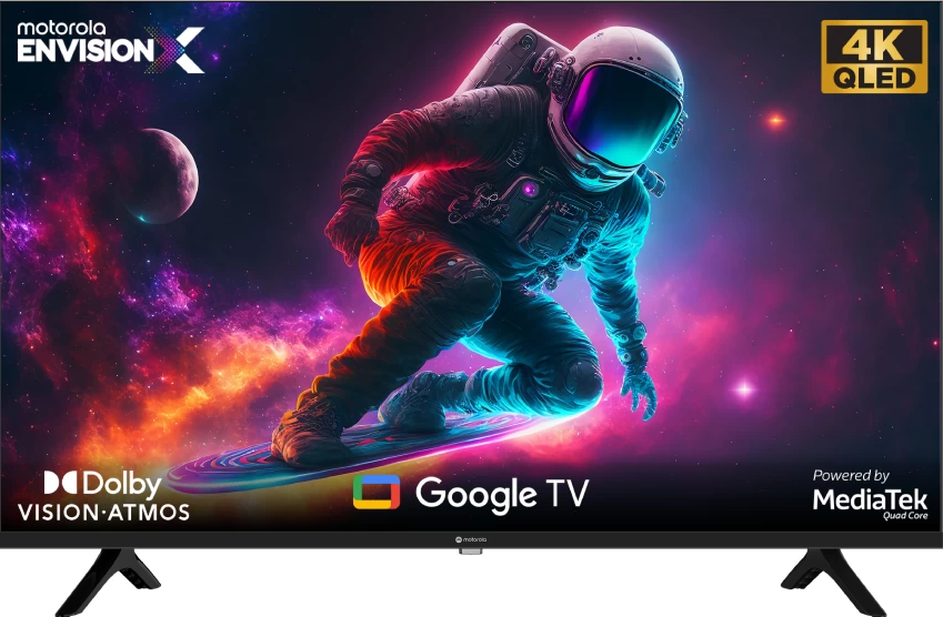 Motorola EnvisionX 108cm (43) 4K Ultra HD Smart Google TV 43UHDGQMWSTQ Image