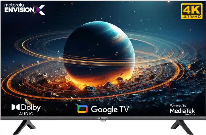 Motorola EnvisionX 140cm (55) 4K Ultra HD LED Smart Google TV 55UHDGDMBSXP Image