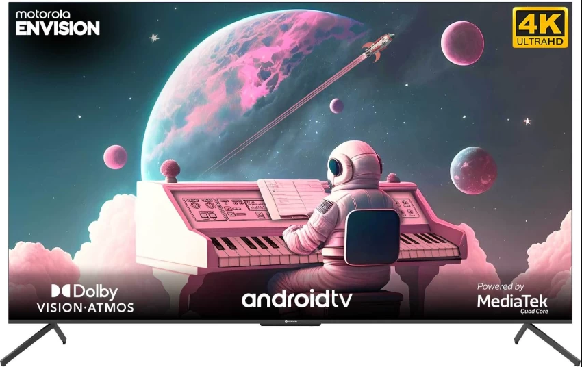 Motorola EnvisionX 218cm (86) 4K Ultra HD LED Smart Android TV 86UHDADMBS5E Image