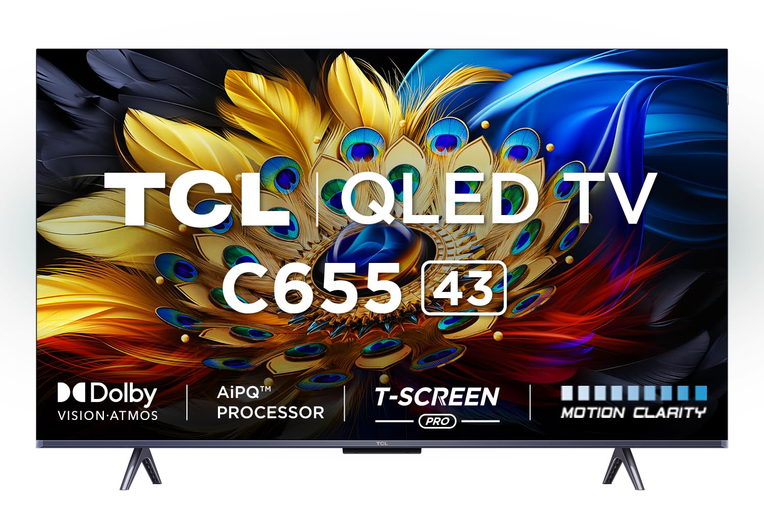 TCL 108cm (43) 4K Ultra HD Smart Google TV 43C655 Image