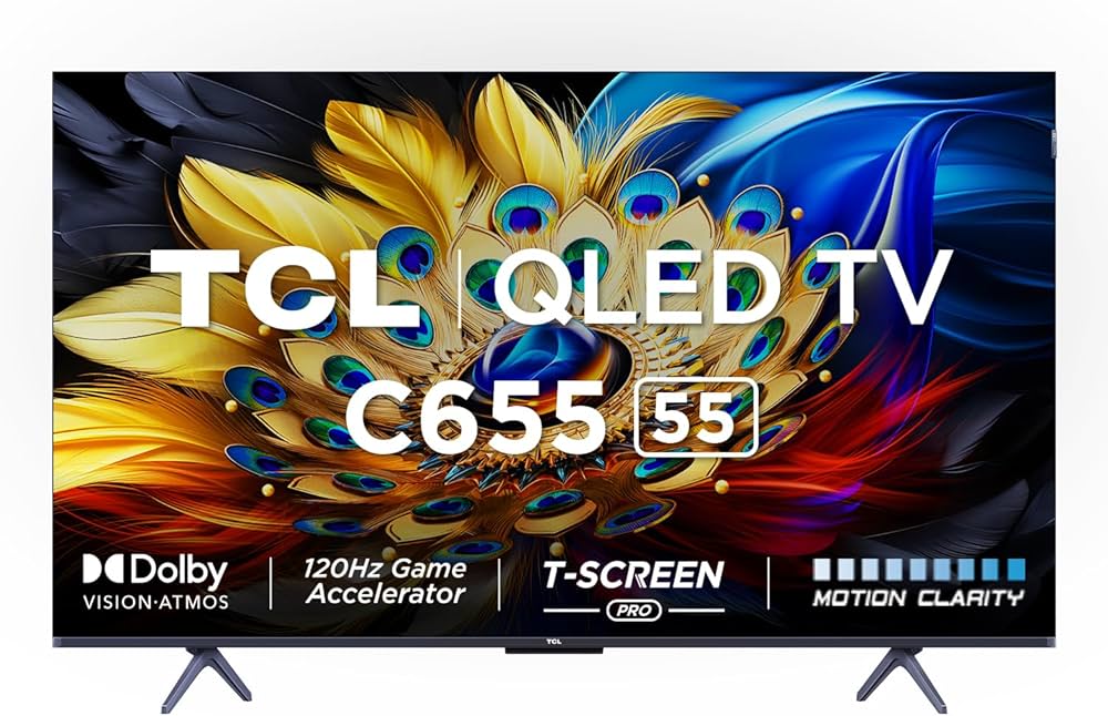 TCL 139cm (55) 4K Ultra HD Smart Google TV 55C655 Image