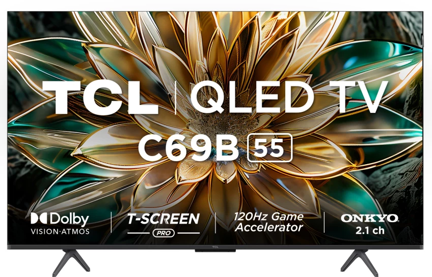 TCL 139cm (55) 4K Ultra HD Smart Google TV 55C69B Image