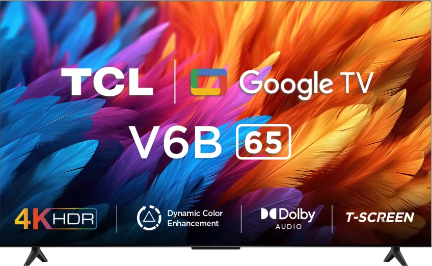 TCL 164cm (65) Ultra HD LED Smart Google TV 65V6B Image