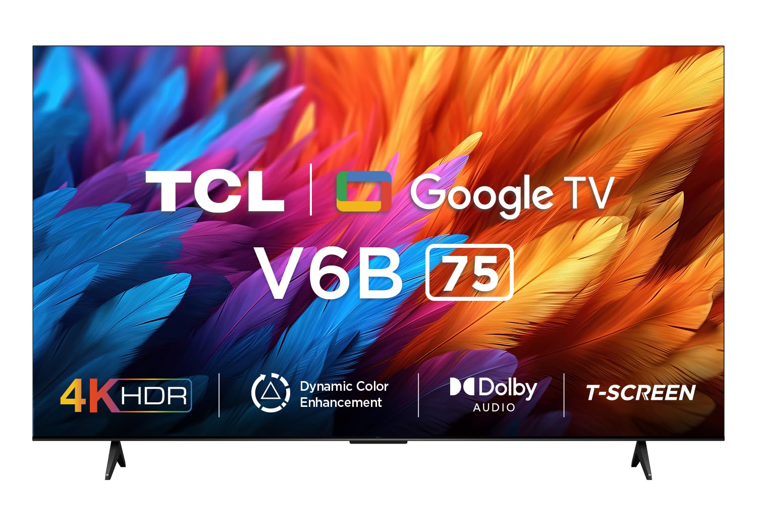 TCL 189cm (75) Ultra HD LED Smart Google TV 75V6B Image