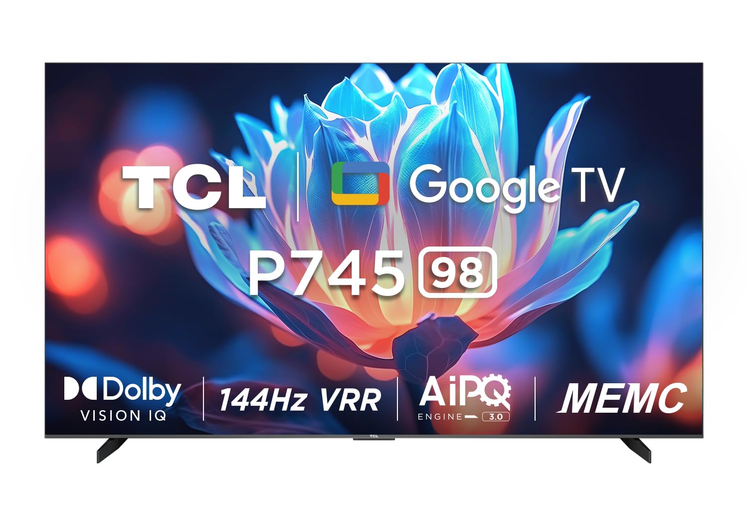 TCL 248cm (98) Ultra HD LED Smart Google TV 98P745 Image