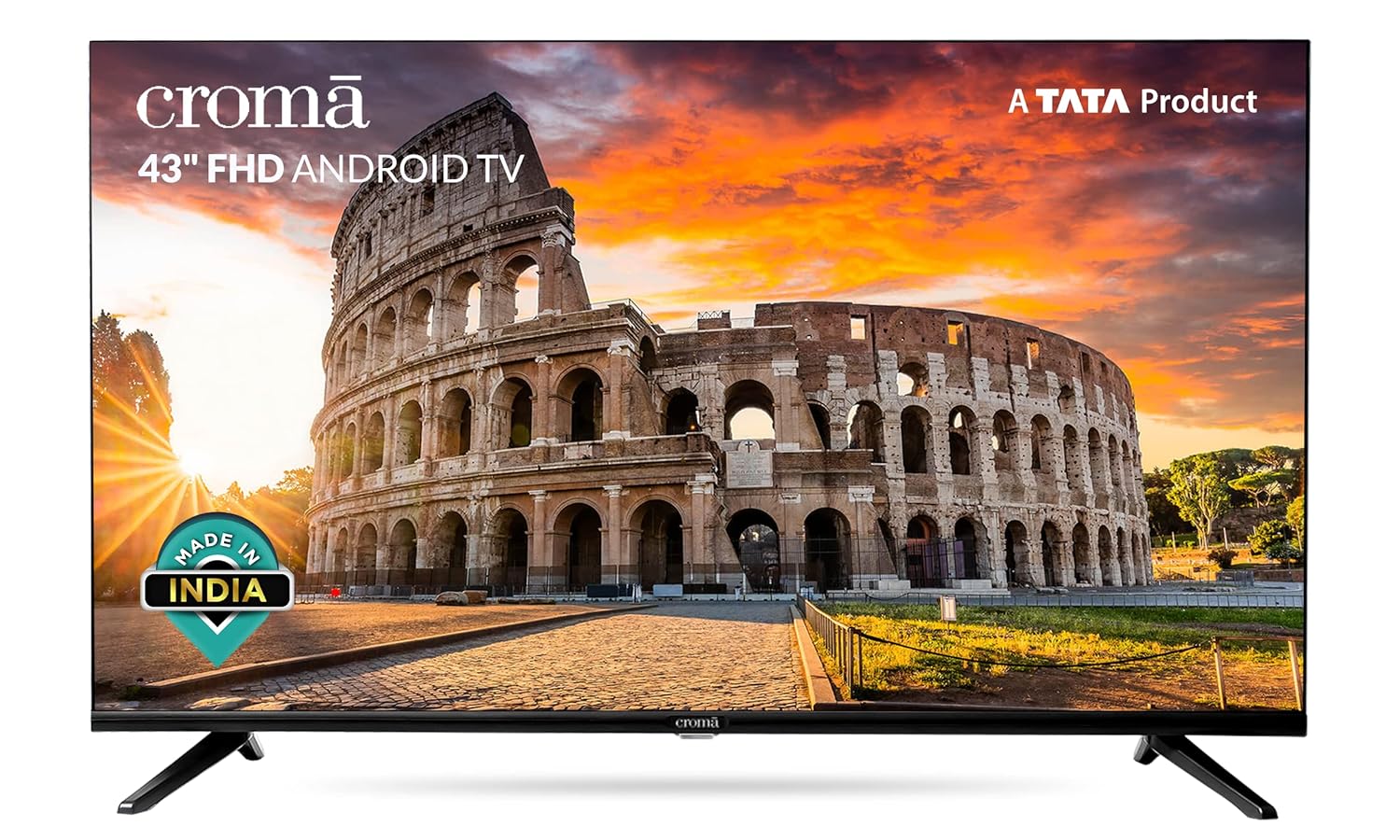 Croma 109cm (43) Full HD LED Smart TV CREL43FSD24601 Image