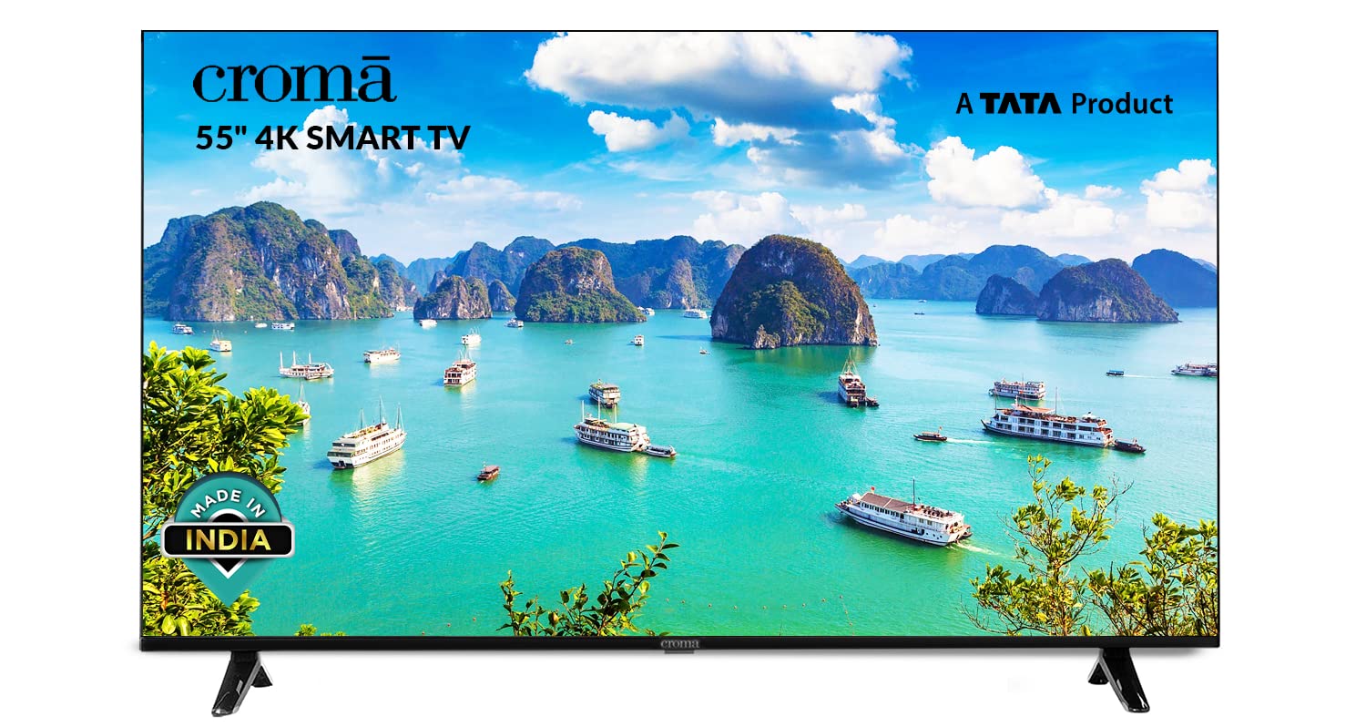 Croma 127cm (50) 4K Ultra HD LED Google TV 50UGC024601 Image