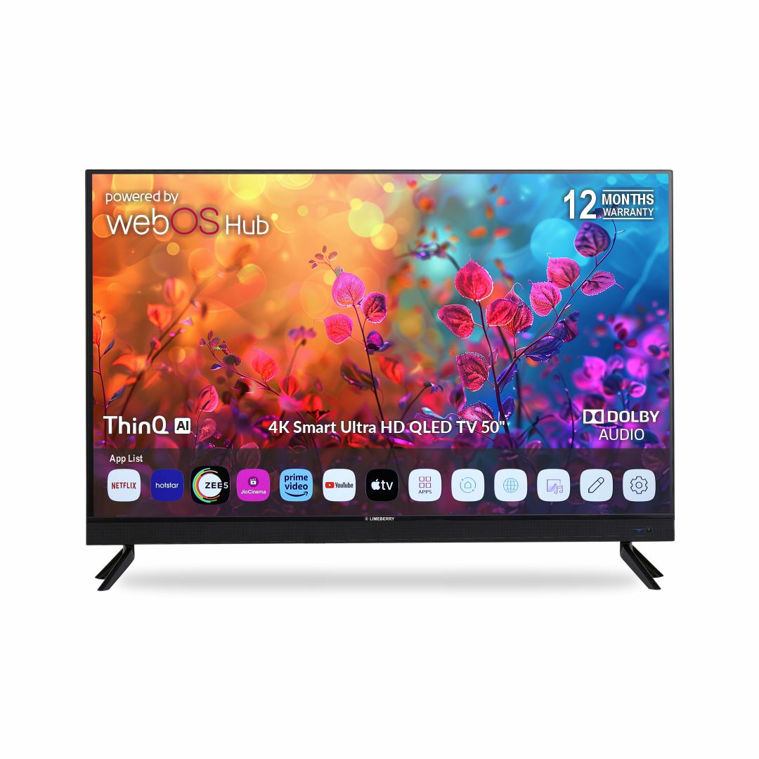 Limeberry 127cm (50) 4K Ultra HD Smart TV LB501SBW Image