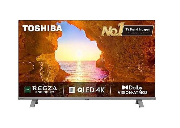 Toshiba 108cm (43) 4K QLED Ultra HDSmart Vidaa TV C450ME Image