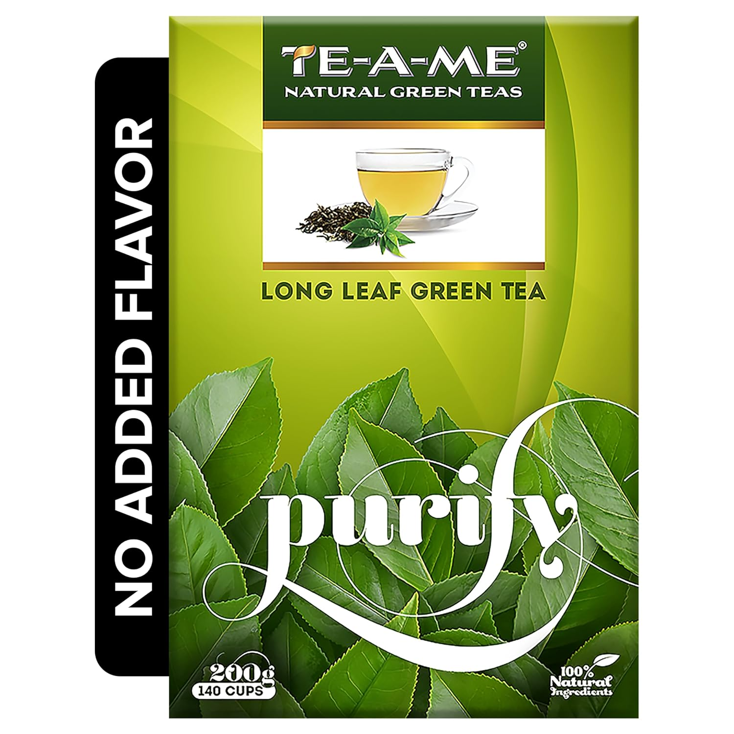TE A ME Long Leaf Green Tea Image