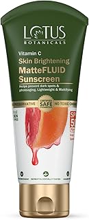 Lotus Botanicals Vitamin C Skin Brightening Mattefluid Sunscreen Spf 50 Image