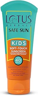 Lotus Herbals Safe Sun Kids Soft-Touch Sunscreen Cream Image