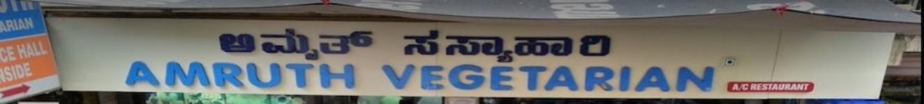 Amruth Vegetarian - St Marks Road - Bangalore