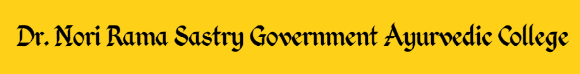 Dr. Nori Ramasastry Government Ayurvedic College - Vijayawada