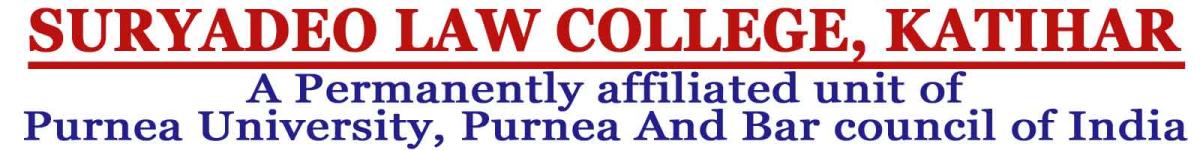 Suryadeo Law College - Katihar