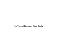 Nu Travel Bureau - New Delhi