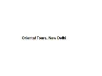 Oriental Tours - New Delhi