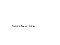 Rejoice Tours - Jaipur