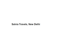 Salvia Travels - New Delhi