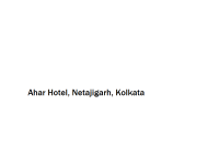 Ahar Hotel - Netajigarh - Kolkata