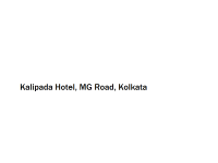 Kalipada Hotel - MG Road - Kolkata