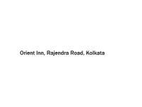 Orient Inn - Rajendra Road - Kolkata