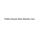 Prabhu Smaran Hotel - Bich...