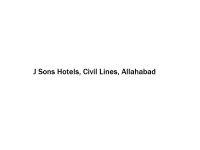 J Sons Hotels - Civil Lines - Allahabad