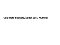 Corporate Shelters - Dadar East - Mumbai