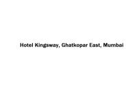 Hotel Kingsway - Ghatkopar East - Mumbai