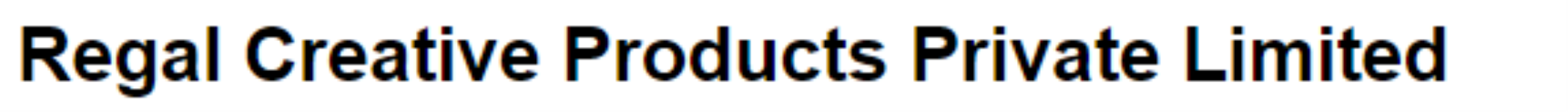 Regal Creative Products Pvt Ltd