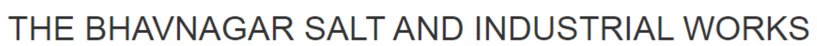 The Bhavnagar Salt & Industrial Works Pvt Ltd