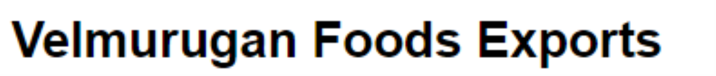 Velmurugan Foods Exports