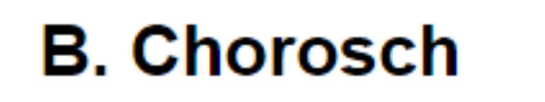B. Chorosch