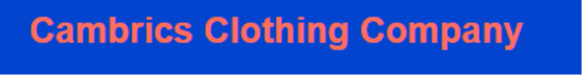 Cambrics Clothing Co